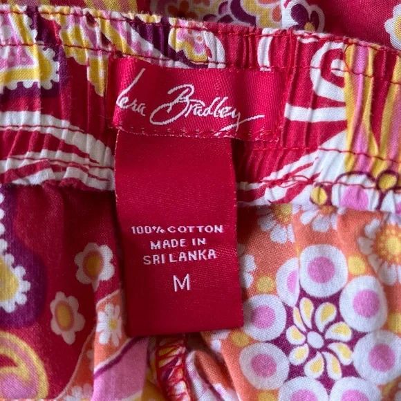 •Vera Bradley• Cotton Lounge/Pajama Shorts - Size Medium - Picture 2 of 6